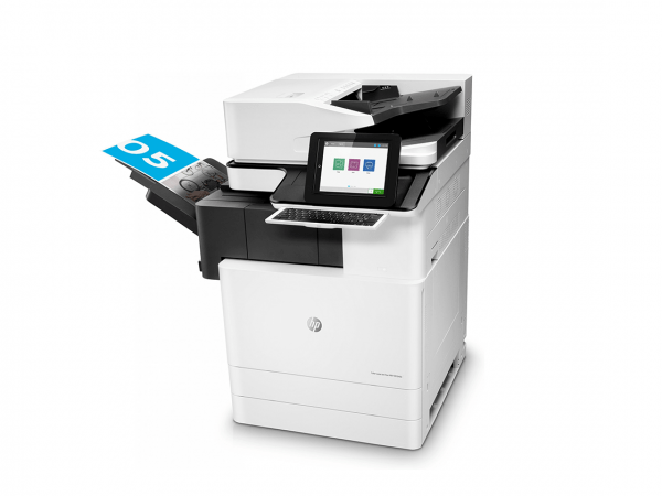 HP color multifunction printer model E87660z