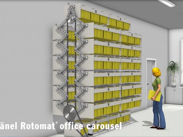Hänel Rotomat® Office Carousels for Hanging Files